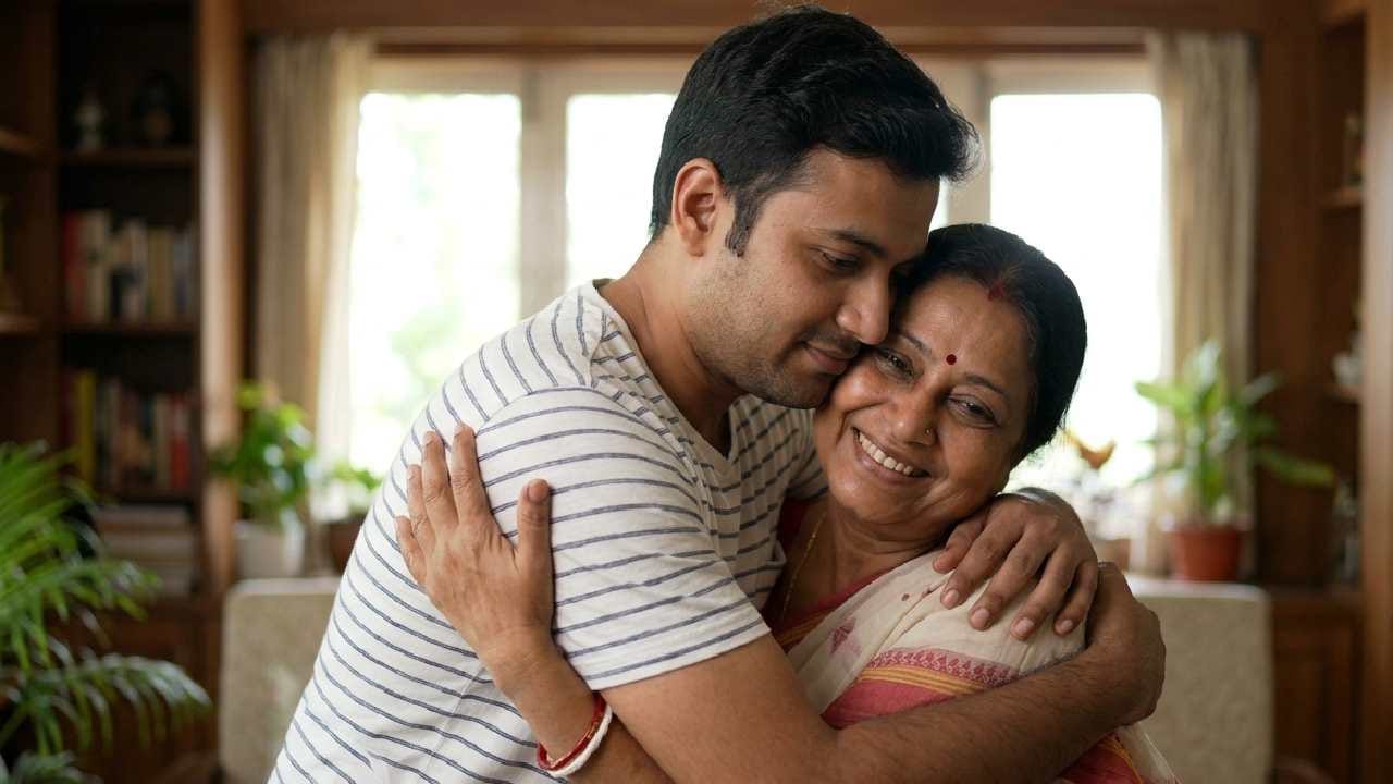 সবশেষে মা-কে জড়িয়ে ধরে বলুন আপনি তাঁকে কতটা ভালোবাসেন। দেখবেন, দামী উপহারের চেয়েও আপনার এই কয়েকটা কথা আর আন্তরিকতা তাঁর মুখে এক অদ্ভুত তৃপ্তির হাসি ফুটিয়ে গিয়েছে।   Gemini AI