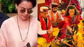 সিঁথিতে সিঁদুর, গলায় মঙ্গলসূত্র! চুপিসারে বিয়ে সেরেছেন কঙ্গনা?