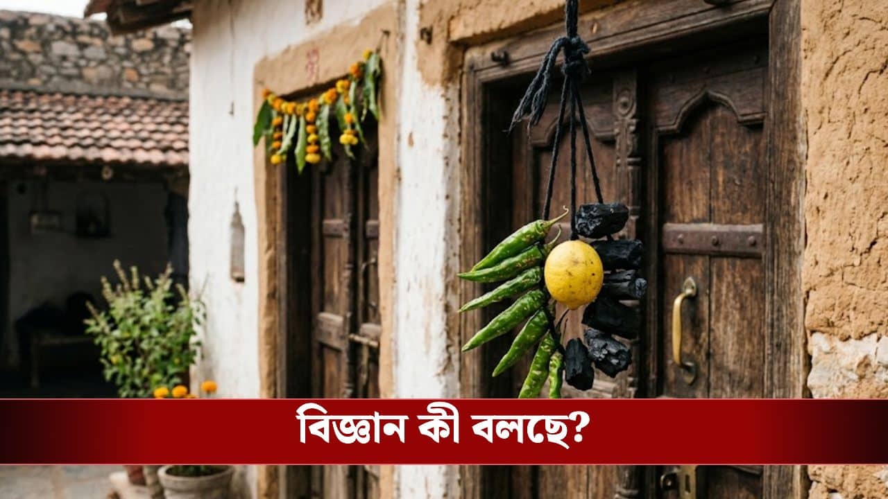 Evil eye remedies: দরজায় রাক্ষসের মুখ ঝোলাচ্ছেন, না লেবু-লঙ্কা? জানুন ‘কুনজর কাটানোর কবচ’ ঝোলানোর আসল কারণ