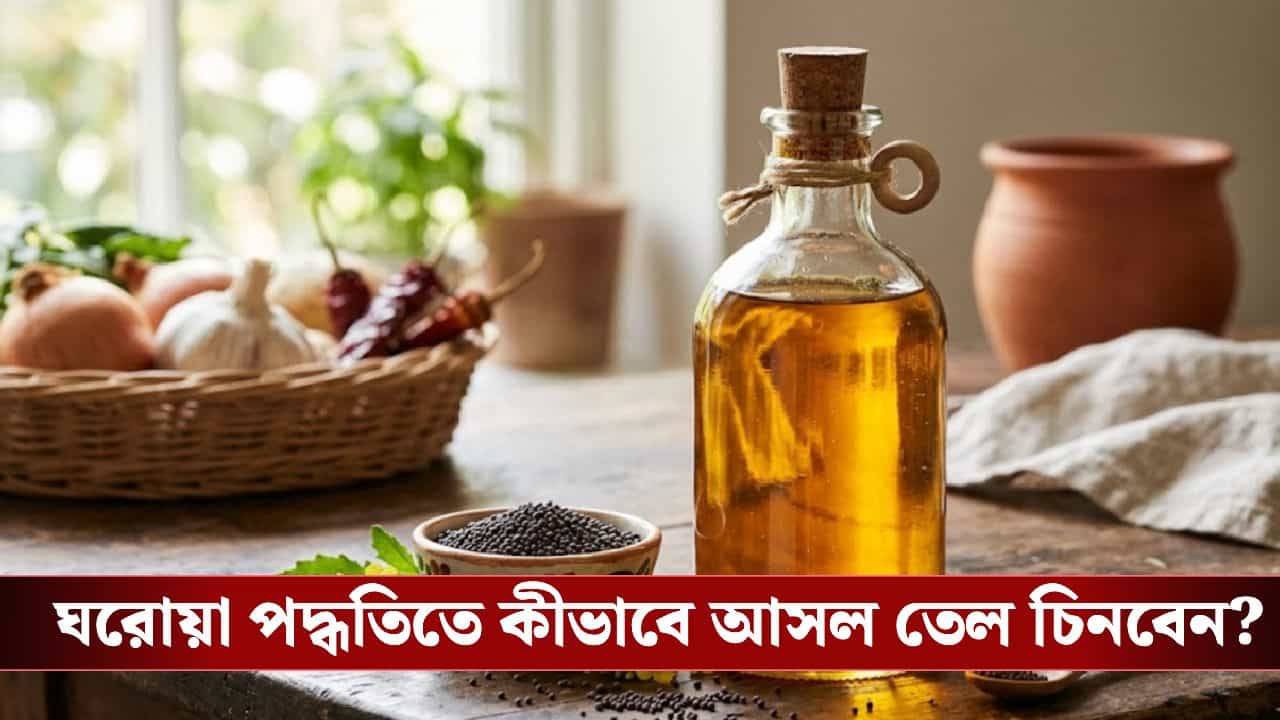 Identify fake mustard oil: আপনার রান্নাঘরের সর্ষের তেল কি আসলেই খাঁটি? ভেজাল কিনা জানার কায়দাটা শিখে নিন