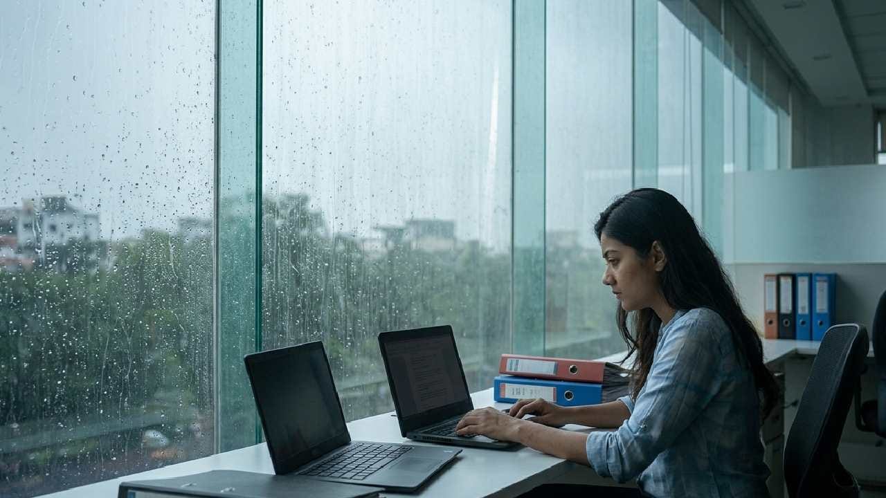শুধু বাইরে নয়, ঘরে বা অফিসে থাকলেও আপনার ত্বকের জন্য সানস্ক্রিন দরকার হতে পারে। যদি আপনি জানালার পাশে বা কাচঘেরা কোনও ঘরে দীর্ঘ সময় বসে কাজ করেন, তবে সাবধান। মনে রাখবেন, সূর্যের ক্ষতিকর রশ্মি কাচ ভেদ করে অনায়াসেই আপনার ত্বকে পৌঁছায়। Gemini AI