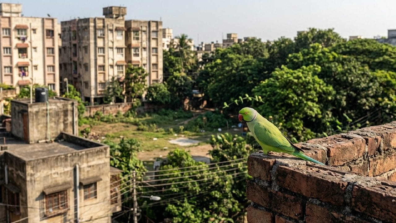 গবেষকদের মতে, সবুজ টিয়া বা রিং-নেকড প্যারাকেটদের মানুষের বসতির কাছাকাছি চলে আসা কোনও সাধারণ ঘটনা নয়। এটি আসলে বিশ্বজুড়ে দ্রুত বদলে যাওয়া জলবায়ু ও শহুরে পরিবেশের এক বড় নির্দেশক। মানুষের জীবনযাত্রার প্রভাব কীভাবে প্রকৃতির ওপর পড়ছে, তা এই পাখিদের দেখেই বোঝা সম্ভব হচ্ছে। Gemini AI