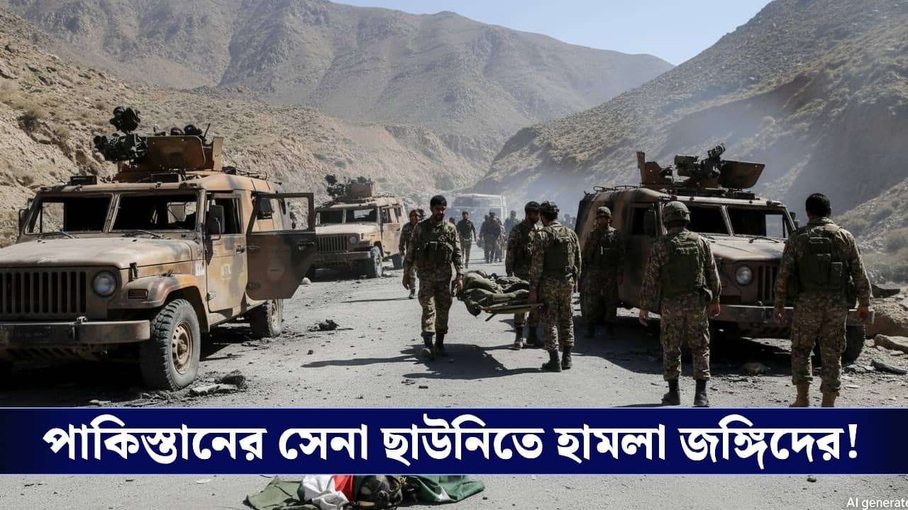 Pakistan Army Camp Attack: সেনা ছাউনিতে হামলা জঙ্গি গোষ্ঠীর, উত্তপ্ত পাকিস্তানের পাখতুনখোয়া!