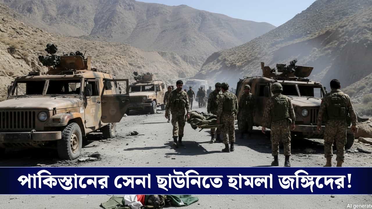 Pakistan Army Camp Attack: সেনা ছাউনিতে হামলা জঙ্গি গোষ্ঠীর, উত্তপ্ত পাকিস্তানের পাখতুনখোয়া!