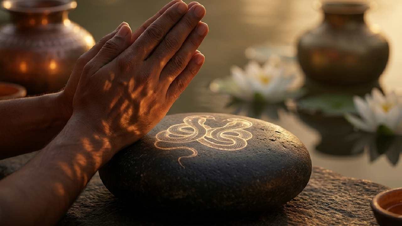 স্বপ্নে সাপ দেখলে ভয় না পেয়ে শান্ত মনে নিজের বর্তমান পরিস্থিতি বিশ্লেষণ করুন। বারবার একই স্বপ্ন দেখলে আপনার ইষ্ট দেবতা বা নাগ দেবতার প্রণাম মন্ত্র পাঠ করতে পারেন। জ্যোতিষ মতে স্বপ্ন সতর্ক করে যাতে বাস্তব জীবনে আরও সচেতন পদক্ষেপ নিতে পারেন সকলে।  Gemini AI