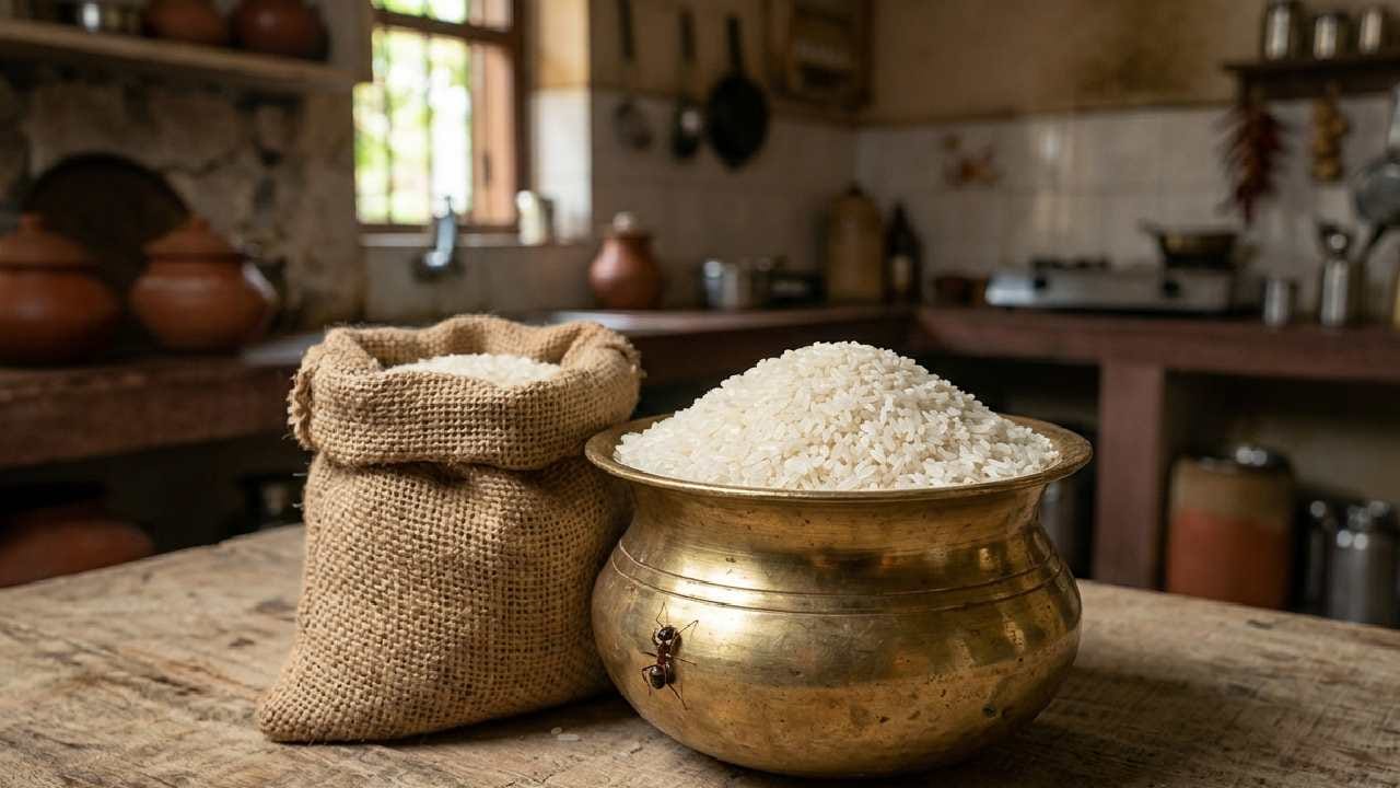 আপনার রান্নাঘরে চাল বা অন্য কোনও শস্যের পাত্রে কি পিঁপড়ে হয়েছে? বাস্তুশাস্ত্রে একে পরম সৌভাগ্যের চিহ্ন মনে করা হয়। এর অর্থ হলো শীঘ্রই আপনার বাড়িতে লক্ষ্মীর আগমন ঘটতে চলেছে এবং আপনার আর্থিক অভাব দূর হবে। Gemini ai