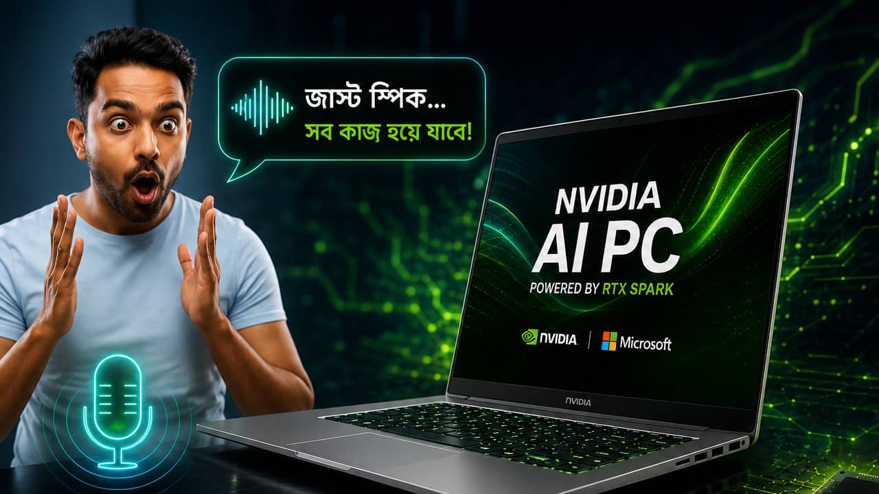 AI Laptop with Voice Control: আর কী-বোর্ড নয়, শুধু মুখে বলবেন আর চোখের পলকে আপনার সব কাজ করে দেবে এই ল্যাপটপ