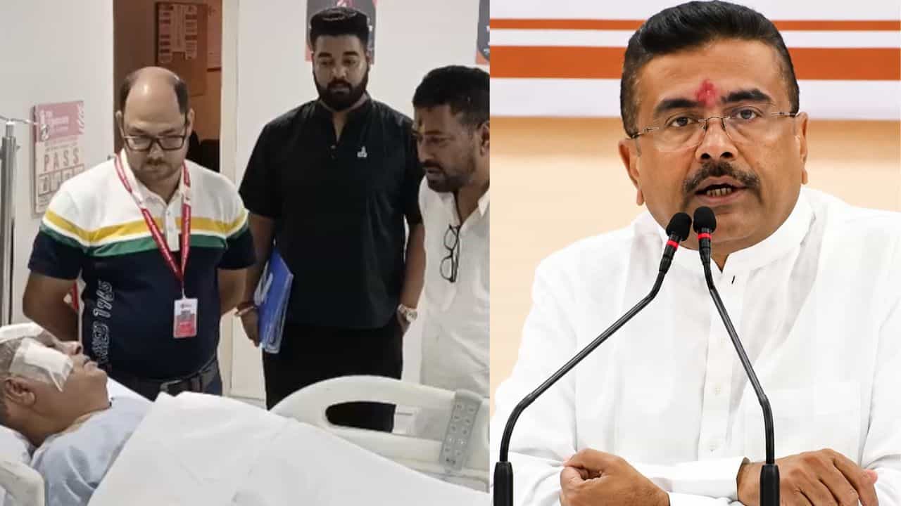 Ashok-Suvendu: বাড়িতে পড়ে গিয়ে চোট, অসুস্থ অশোক ভট্টাচার্যকে ফোন মুখ্যমন্ত্রী শুভেন্দুর, কী কথা হল? Ashok-Suvendu: বাড়িতে পড়ে গিয়ে চোট, অসুস্থ অশোক ভট্টাচার্যকে ফোন মুখ্যমন্ত্রী শুভেন্দুর, কী কথা হল?