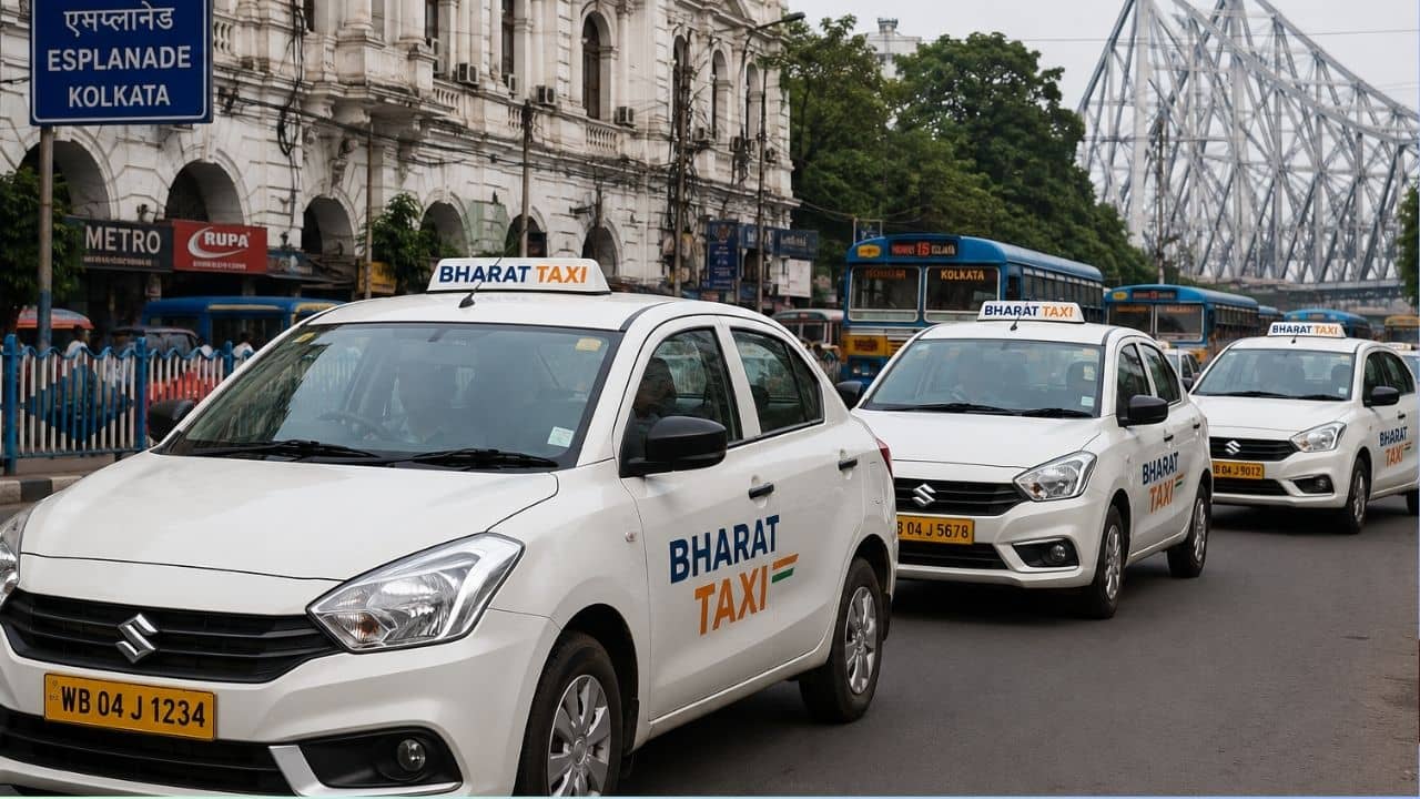 Bharat Taxi in Kolkata: ঘনঘন ক্যানসেল, বেশি ভাড়া আর গুনতে হবে না! সস্তায় চড়বেন ক্যাব, কলকাতাতেও আসছে ভারত ট্যাক্সি
