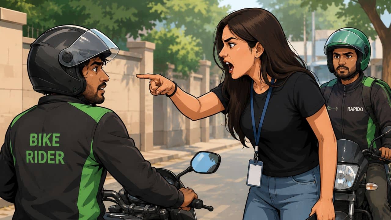 App Bike Rider Controversy in Details: বাইক চালককে গালিগালাজ তরুণীর, সেদিন কী ঘটেছিল? তারপর কী ঘটল?