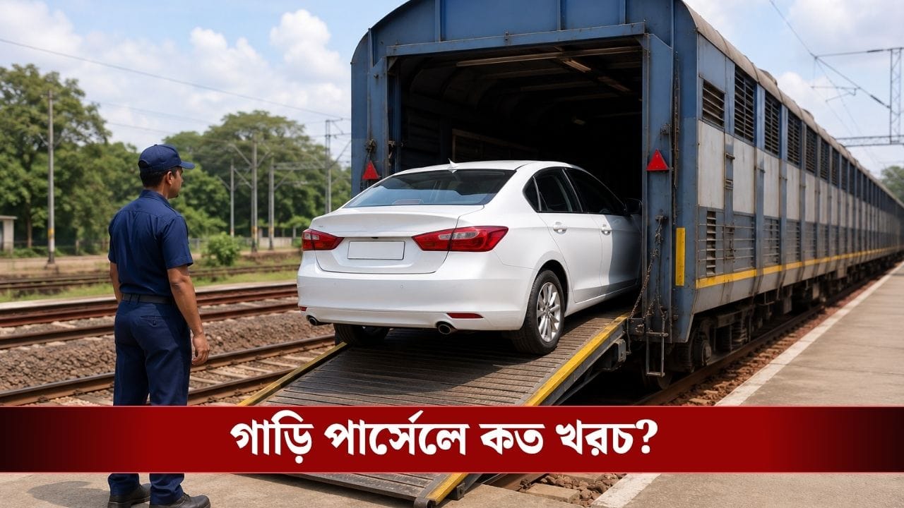 Car Parcel in Train: ট্রেনের সওয়ারি হতে পারে আপনার চারচাকাও, কীভাবে? কত খরচ, জেনে নিন