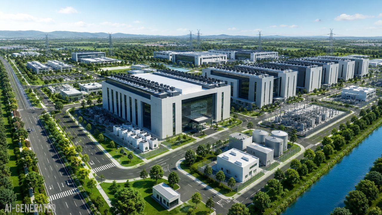 Data Centre City: ২৪ ঘণ্টা হাইস্পিড নেট, যাবে না কারেন্ট, ১,৫০০ একর জমিতে তৈরি হচ্ছে দেশের প্রথম ডেটা সেন্টার সিটি