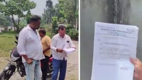 সরকারি ফাইল হাতে দিদিমণি বেরতেই ধরলেন বিজেপি নেতারা