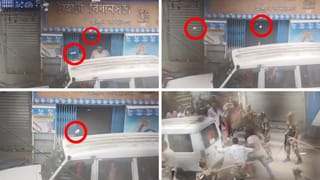 Former TMC MLA Sanat Dey: এসেছিলেন হেলমেট পরে, আবারও ডিম বৃষ্টির মুখে তৃণমূলের বড় নেতা