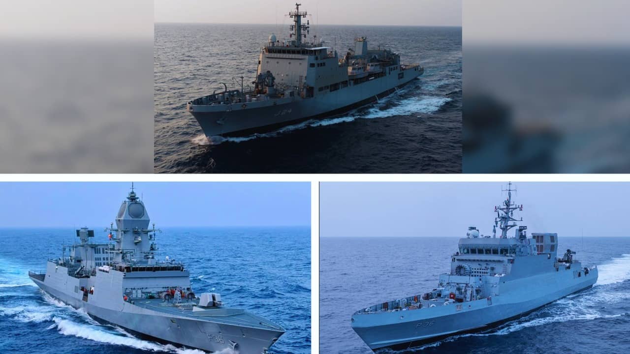 Indian Navy: মোদীর হাত ধরে নৌসেনায় যুক্ত হচ্ছে তিনটি যুদ্ধজাহাজ, জেনে নিন তাদের শক্তি