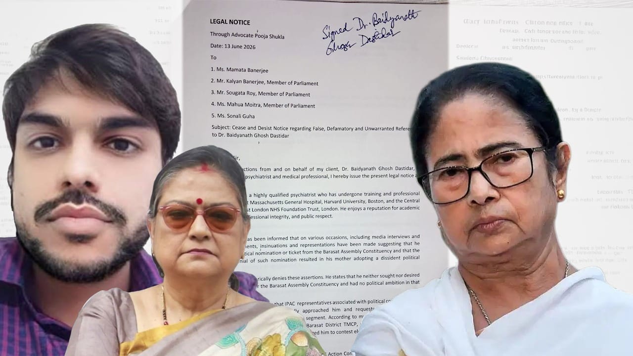 Kakoli Ghosh Dastidar’s Son: ‘মমতা বন্দ্যোপাধ্যায় মিথ্যে কথা বলছেন’, আইনি নোটিস পাঠালেন কাকলি-পুত্র