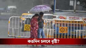 সকাল থেকে তুমুল বৃষ্টি,এক রাতে পারদ নামল ৫ ডিগ্রি, জলমগ্ন একাধিক এলাকা