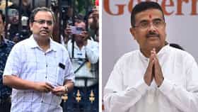 বৃষ্টির দুপুরে জোর আলোচনা বিধানসভায়, শুভেন্দুর সঙ্গে এত কী কথা কুণালের
