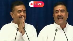 Live:'পরিষ্কার করতে একটু সময় দিন', হাত জোর করে হেসে বললেন শুভেন্দু