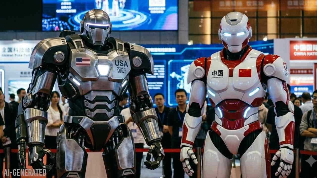 Humanoid Robot: আমেরিকান আর চিনা রোবটের মধ্যে তফাত কী জানেন?
