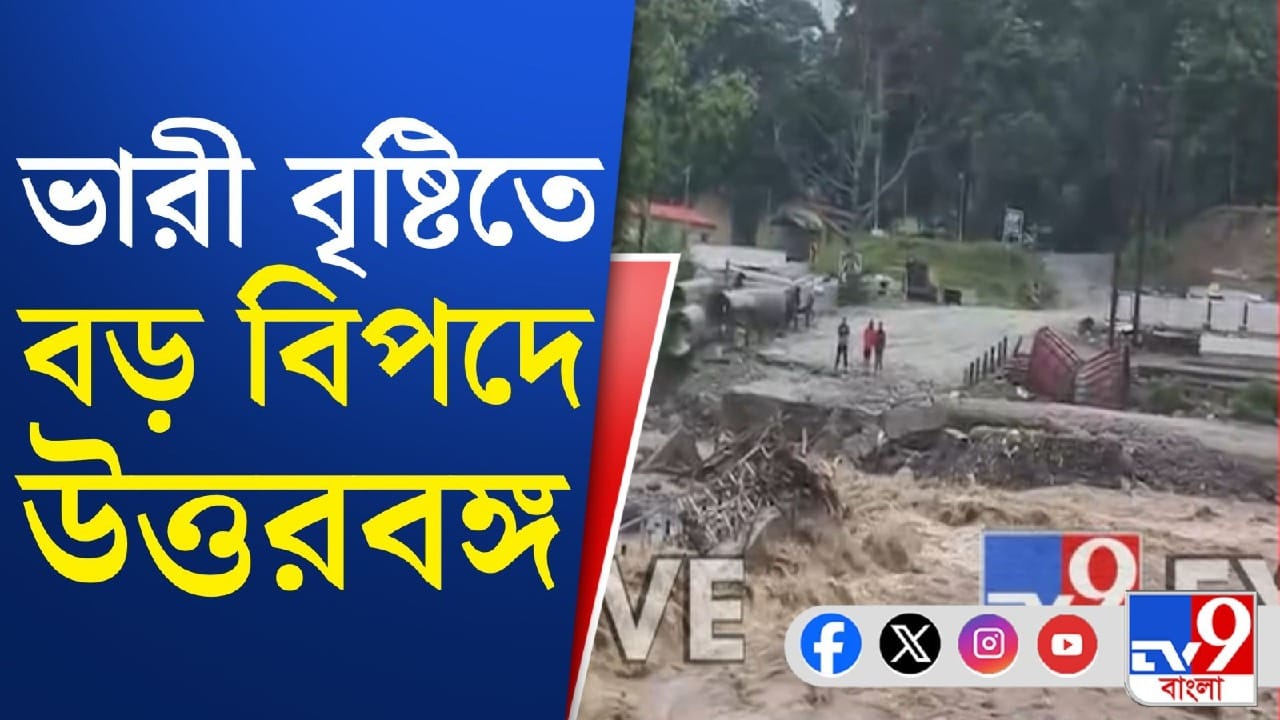Rain in North Bengal: জলের তোড়ে ভেসে গেল অস্থায়ী সেতু! বন্ধ শিলিগুড়ি-মিরিক সরাসরি যোগাযোগ