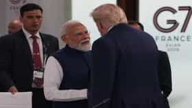 ১৬ মাস পর মুখোমুখি মোদী-ট্রাম্প, কী করলেন দুই রাষ্ট্রনেতা?