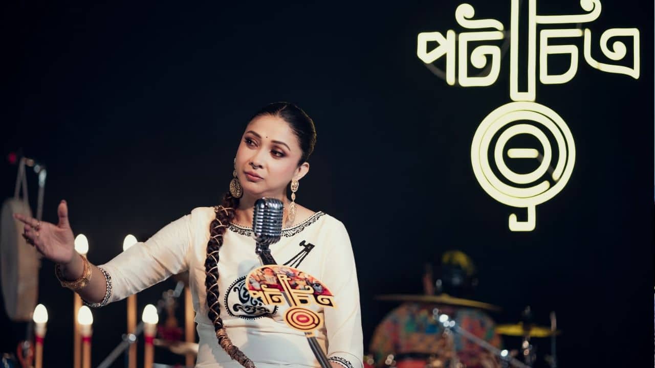 পৌষালী নিয়ে এলেন পটচিত্র, কেন এমন উদ্যোগ? গায়িকা বললেন...