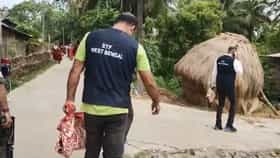 সন্দেশখালিতে STF এর হানা, পুকুর থেকে উদ্ধার বিপুল আগ্নেয়াস্ত্র