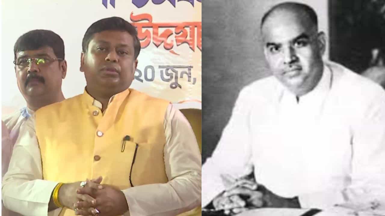 Sukanata Mazumdar: বাংলার পাঠ্যবইয়ে এবার পড়ানো হবে শ্যামাপ্রসাদের ভূমিকা? জোরদার সওয়াল কেন্দ্রীয় মন্ত্রীর Sukanata Mazumdar: বাংলার পাঠ্যবইয়ে এবার পড়ানো হবে শ্যামাপ্রসাদের ভূমিকা? জোরদার সওয়াল কেন্দ্রীয় মন্ত্রীর