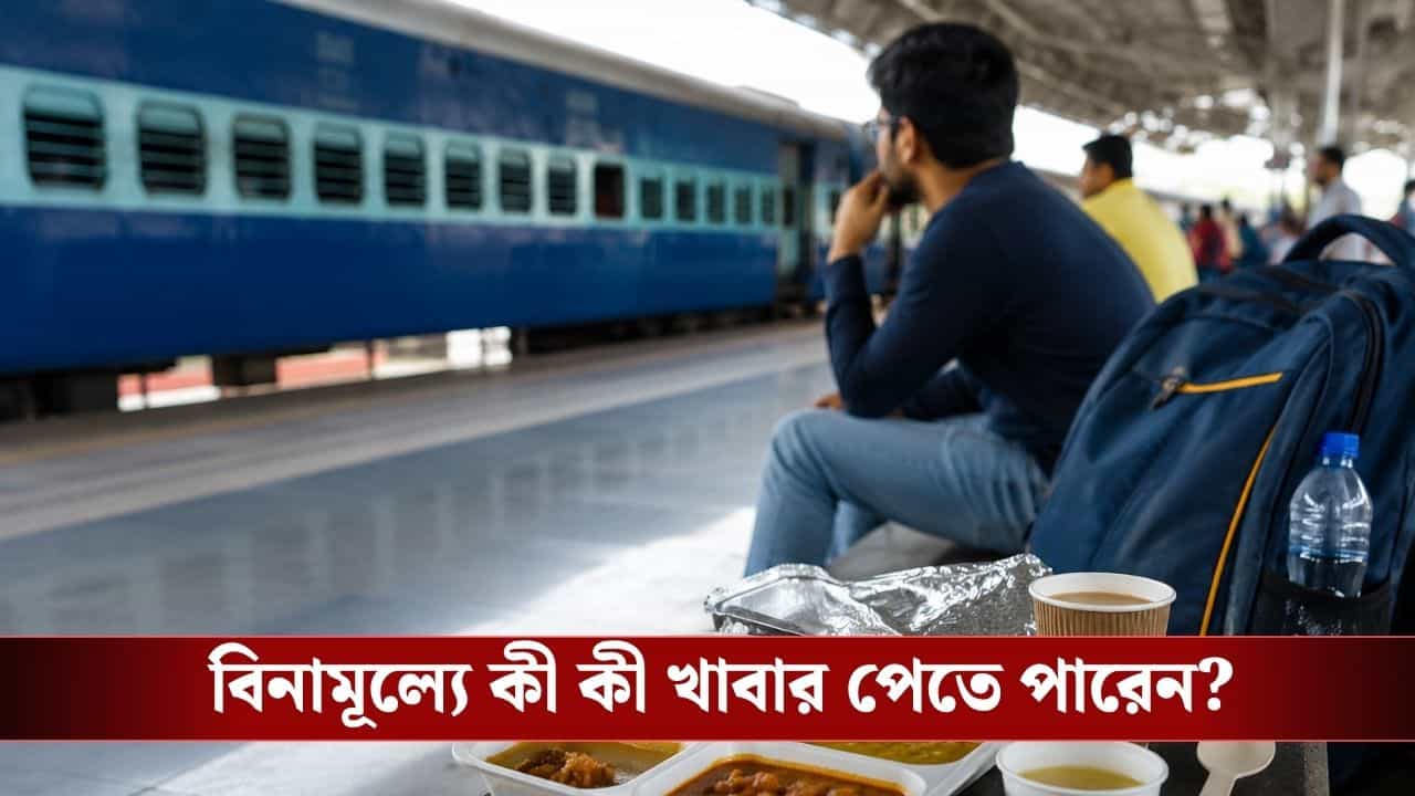 Indian Railway: ট্রেন আসতে দেরি হচ্ছে? আপনি পেতে পারেন বিনামূল্যে খাবার, জানেন এই নিয়ম? Indian Railway: ট্রেন আসতে দেরি হচ্ছে? আপনি পেতে পারেন বিনামূল্যে খাবার, জানেন এই নিয়ম?