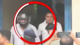 LIVE: হেলমেট পরে মাথা বাঁচল, গায়ে টপাটপ পড়ল! উদয়নের ওপর ডিম-বর্ষণ