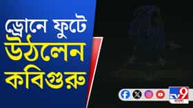 মিলেনিয়াম পার্কে ড্রোনের কেরামতি, মুগ্ধ দর্শকরা
