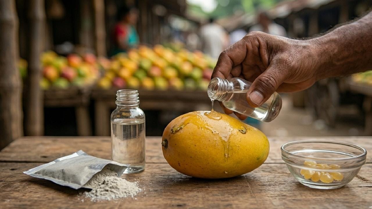নিরাপদ আম উপভোগ করতে সবসময় মরসুমের শুরুতে অতিরিক্ত হলুদ ও চকচকে আম কেনা থেকে বিরত থাকা উচিত। আমের বোঁটার কাছে প্রাকৃতিকভাবে চেনা গন্ধ আছে কি না তা পরখ করে দেখে তবেই ফল কেনা বুদ্ধিমানের কাজ হবে। সম্ভব হলে কোনো বিশ্বস্ত বাগানমালিক, নিরাপদ খাদ্য উদ্যোগ অথবা সরাসরি কৃষকের কাছ থেকে গাছপাকা আম সংগ্রহ করা সবচেয়ে ভালো। Gemini Ai