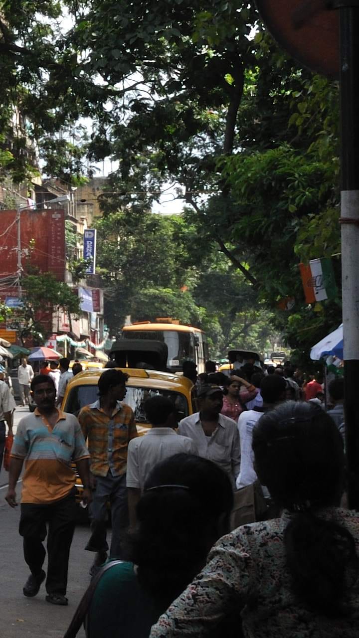 কলেজস্ট্রিট থেকে Y চ্যানেল পর্যন্ত মিছিল