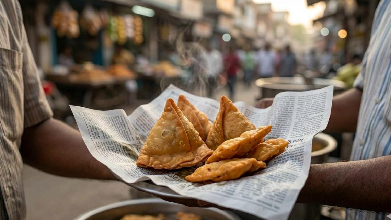 অনেকেই ভাবেন রাস্তার ধারের দোকানটি পরিষ্কার-পরিচ্ছন্ন কি না, কিন্তু মোড়কটি নিয়ে কখনও মাথা ঘামান না। এই মারাত্মক বিপদ থেকে বাঁচতে হলে আমাদের এখনই বদলাতে হবে প্রতিদিনের কিছু চিরচেনা অভ্যাস। মুখরোচক খাবার কেনার সময় সামান্য একটু সচেতনতাই আপনাকে এবং আপনার পরিবারকে বড় কোনও বিপদের হাত থেকে রক্ষা করতে পারে। Gemini Ai