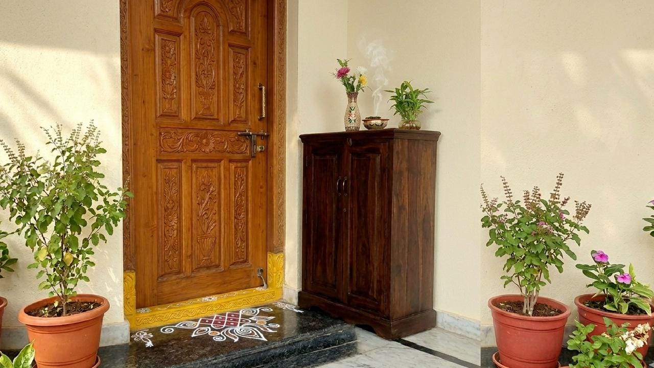 জায়গার অভাবের কারণে যদি প্রধান দরজার কাছেই তাক রাখতে হয়, তবে তা সরাসরি সামনে না রেখে একপাশে সরিয়ে রাখা ভালো। এছাড়া জুতোর তাকে কর্পূর বা লবঙ্গ রাখলে নেতিবাচক শক্তি দূর হয় এবং দুর্গন্ধ কমে গিয়ে পরিবেশ পবিত্র থাকে। সেই সঙ্গে আলমারি থেকে পুরনো ও ছেঁড়া জুতো অবিলম্বে ফেলে দিয়ে নিয়মিত পরিষ্কার-পরিচ্ছন্নতা বজায় রাখা উচিত। Gemini Ai