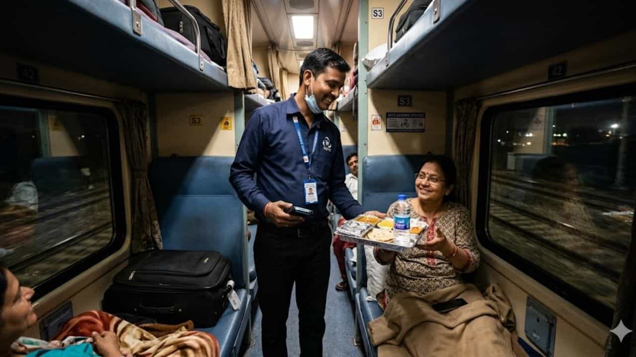 IRCTC Rules Change: ট্রেনে রাত ১১টার পর থেকে খাবার-জল কিছুই পাবেন না! বড় নিয়মে বদল IRCTC-র IRCTC Rules Change: ট্রেনে রাত ১১টার পর থেকে খাবার-জল কিছুই পাবেন না! বড় নিয়মে বদল IRCTC-র