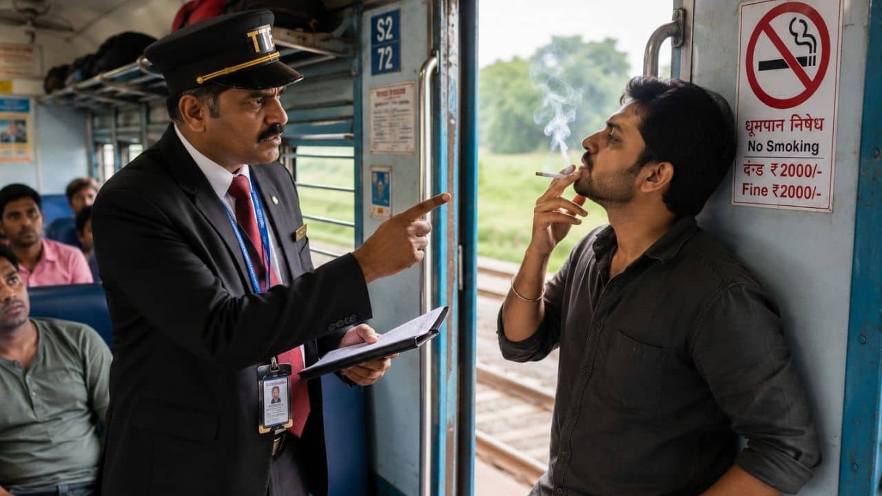 Railway Smoking Punishment: ট্রেনে বা স্টেশনে লুকিয়ে ধূমপান করলেই এবার ১০ গুণ বেশি জরিমানা! ট্রেনেও চড়তে পারবেন না...