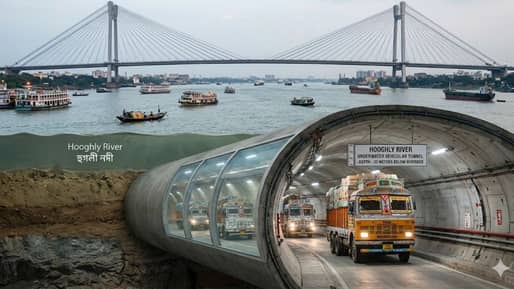 Hooghly River Underwater Tunnel: মেট্রোর মতো হুগলি নদীর নীচে এবার ছুটবে গাড়িও! আন্ডার ওয়াটার টানেল গড়ার বিরাট প্ল্যান শুভেন্দু সরকারের
