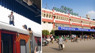 Sealdah Station: ‘গার্লফ্রেন্ড চলে গিয়েছে, এনে দিতে হবে…বন্ধুরা খিল্লি করে’,পদাতিক এক্সপ্রেসের মাথায় উঠে চিৎকার যুবকের, শিয়ালদহে তুমুল হইচই