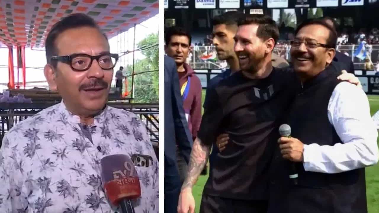 Arup Biswas: বিশ্বকাপ ফাইনালের আগে মেসিকে নিয়ে মুখ খুললেন অরূপ বিশ্বাস, কী বললেন? Arup Biswas: বিশ্বকাপ ফাইনালের আগে মেসিকে নিয়ে মুখ খুললেন অরূপ বিশ্বাস, কী বললেন?