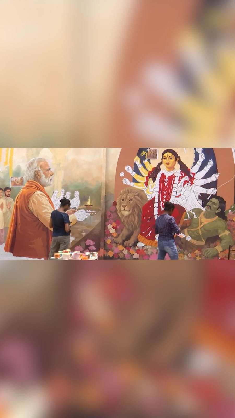মা দুর্গার আরাধনায় ব্যস্ত প্রধানমন্ত্রী, দেখা যাবে চোরবাগানের পুজোয়