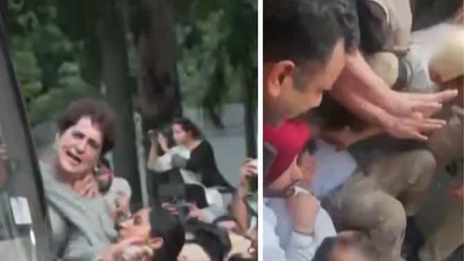 LIVE: প্রধানমন্ত্রীর বাসভবনের সামনে ধর্না রাহুলদের, আটক করল পুলিশ