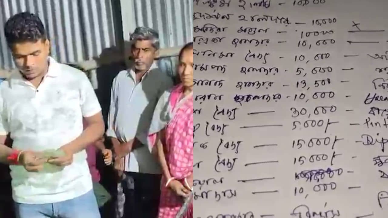 Canning TMC leader: আবাসে ৪ লক্ষ কাটমানি, চাপের মুখে গুনে গুনে টাকা ফেরত দিলেন তৃণমূল নেতা