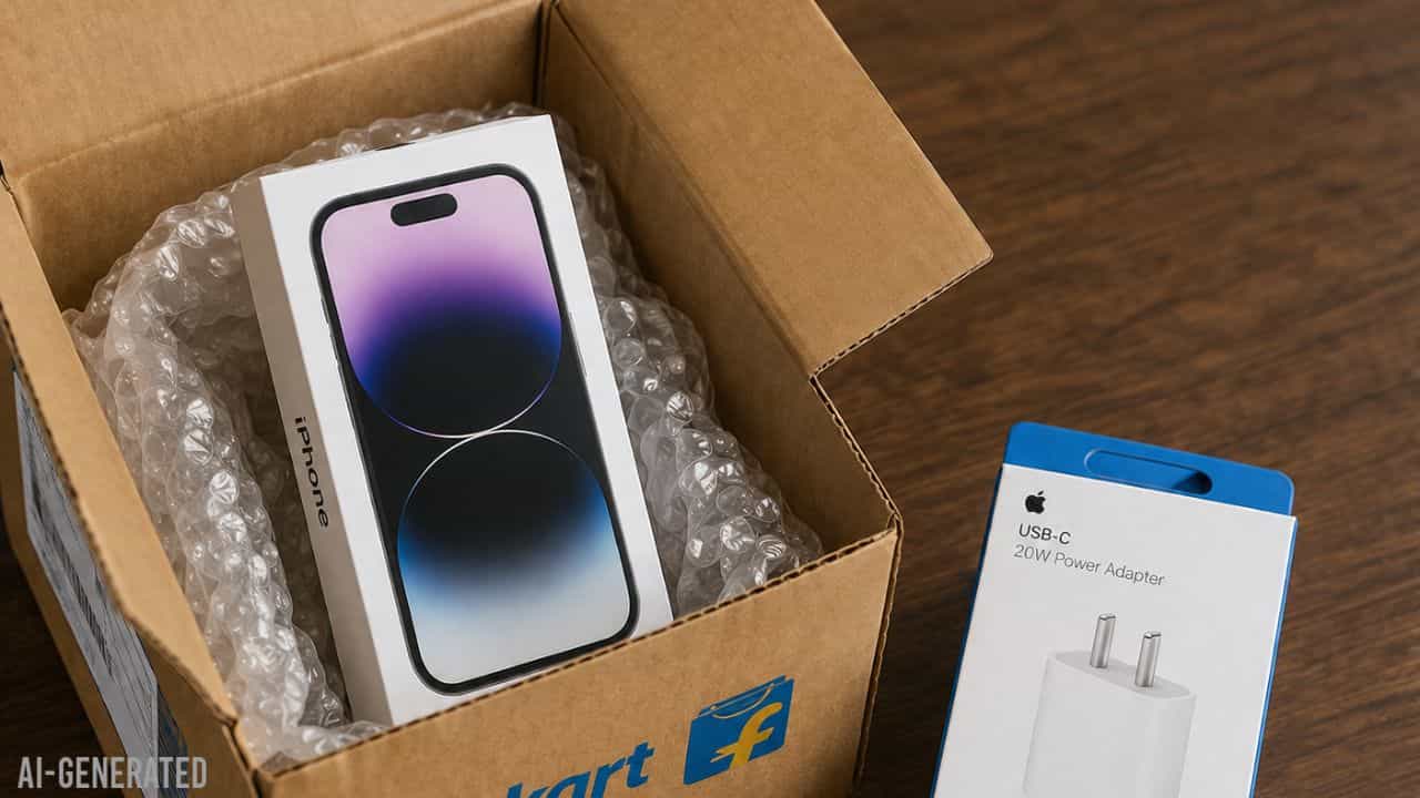 Apple iPhone:পার্সেল খুলতেই চক্ষু চড়কগাছ ব্যক্তির, আইফোনের বদলে বেরিয়ে এল...ফ্লিপকার্টকে দিতে হবে মোটা জরিমানা Apple iPhone:পার্সেল খুলতেই চক্ষু চড়কগাছ ব্যক্তির, আইফোনের বদলে বেরিয়ে এল...ফ্লিপকার্টকে দিতে হবে মোটা জরিমানা