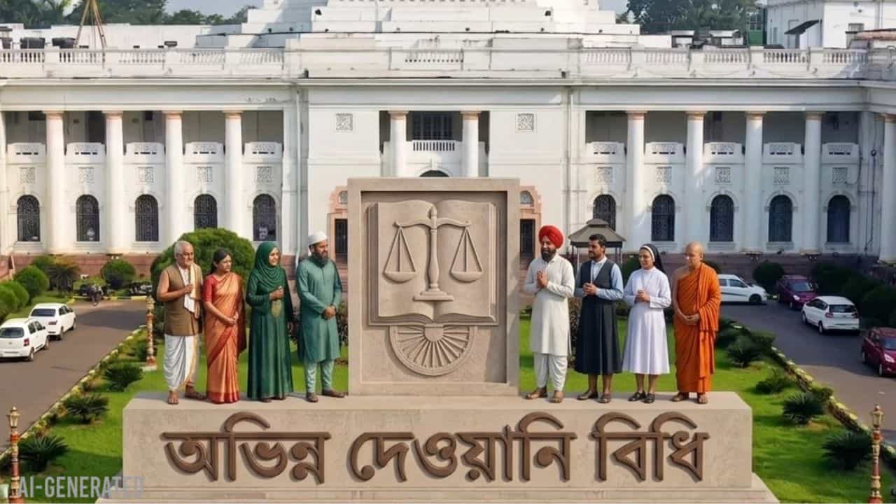 Uniform Civil Code: ধর্ম নির্বিশেষে বিয়ে, ডিভোর্স, উত্তরাধিকারের এক আইন আনতে কমিটি গঠন, UCC-র জন্য জারি বিজ্ঞপ্তি Uniform Civil Code: ধর্ম নির্বিশেষে বিয়ে, ডিভোর্স, উত্তরাধিকারের এক আইন আনতে কমিটি গঠন, UCC-র জন্য জারি বিজ্ঞপ্তি