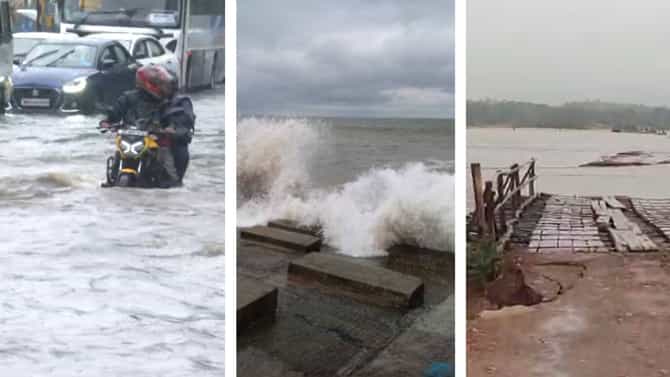 বাংলা জুড়ে জারি অ্যালার্ট, শহরে জমছে জল, ফুঁসছে নদী