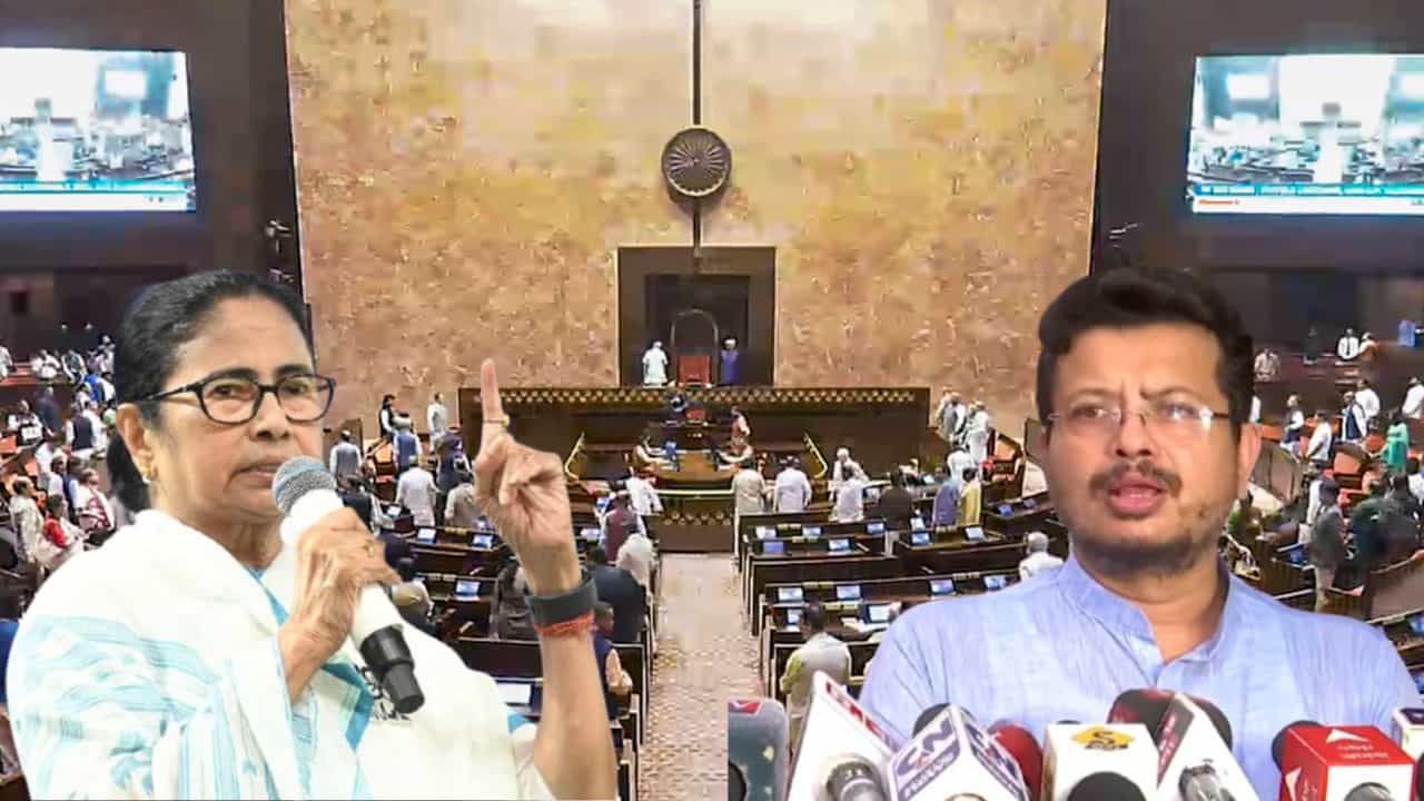 Rajya Sabha Bypoll 2026: রাজ্যসভা নির্বাচনে জোড়া ফুল নিয়ে এবার দড়ি টানাটানি শুরু মমতা-ঋত তৃণমূলের Rajya Sabha Bypoll 2026: রাজ্যসভা নির্বাচনে জোড়া ফুল নিয়ে এবার দড়ি টানাটানি শুরু মমতা-ঋত তৃণমূলের
