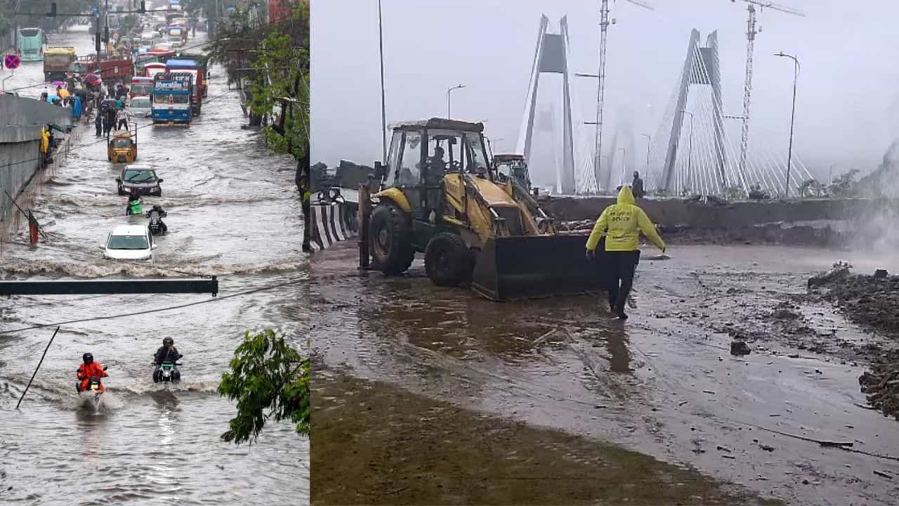Mumbai Rain: প্রাণ গেল ১০ জনের, লাগাতার বৃষ্টি শুরু হতেই ধস এক্সপ্রেসওয়েতে, বাতিল হচ্ছে একের পর এক ট্রেন Mumbai Rain: প্রাণ গেল ১০ জনের, লাগাতার বৃষ্টি শুরু হতেই ধস এক্সপ্রেসওয়েতে, বাতিল হচ্ছে একের পর এক ট্রেন