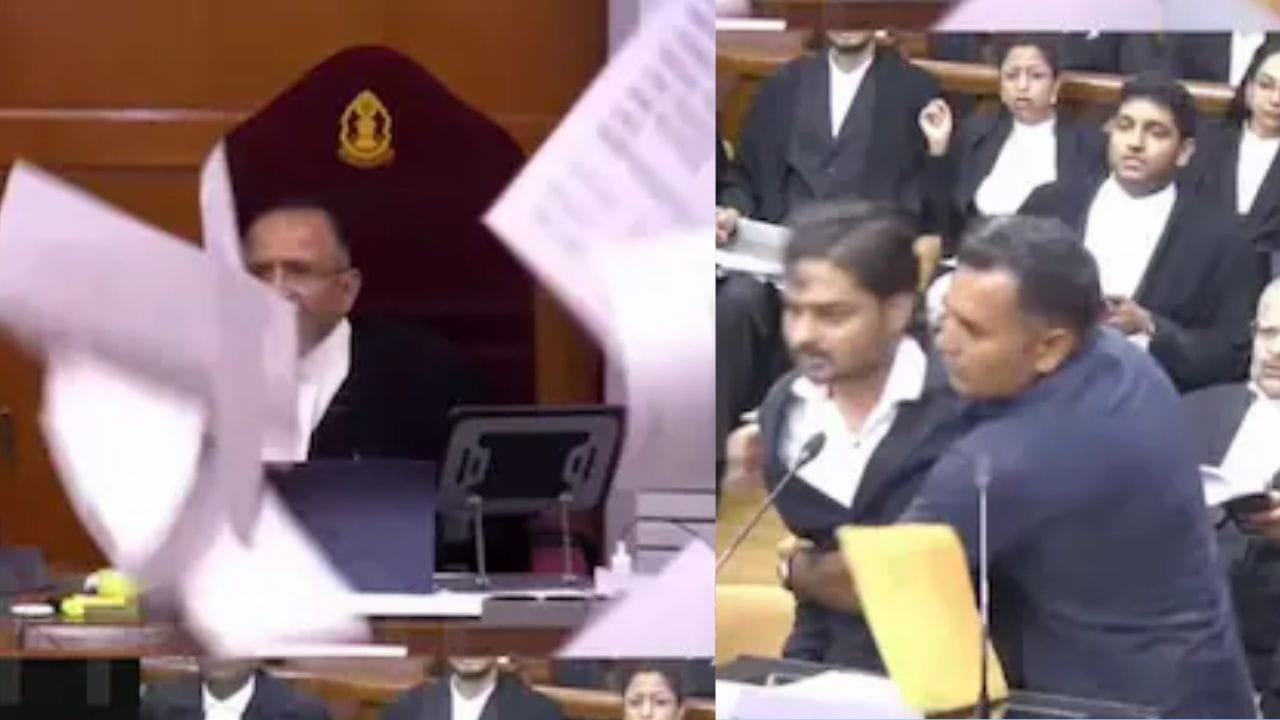 সুপ্রিম কোর্টে বিরাট নাটক! প্রধান বিচারপতিকে গালিগালাজ, কাগজ ছুড়ে মারলেন মামলাকারী…